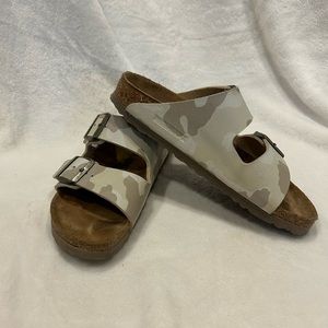 Camo Birkenstocks